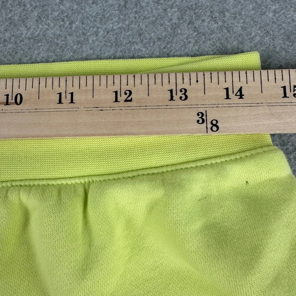 Nike Sweatpants Women's XL Lime Green Sportswear Fleece‎ Joggers Weight Lift Gym